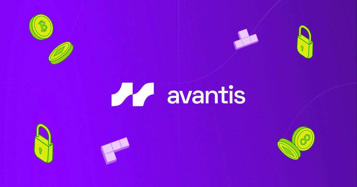 AvantisFi branding and perpetuals DEX identity on Base